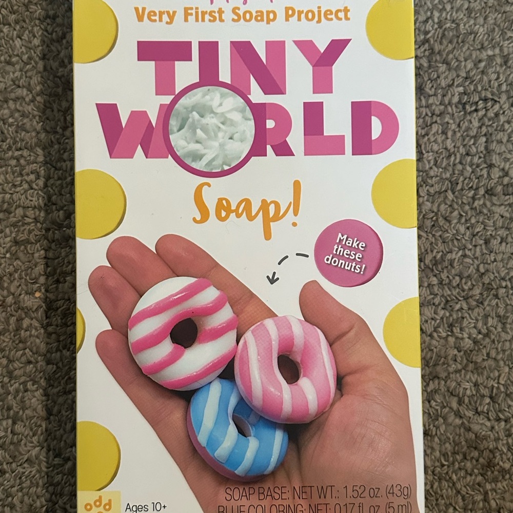 Soap Making Kit - Pink, Blue, White